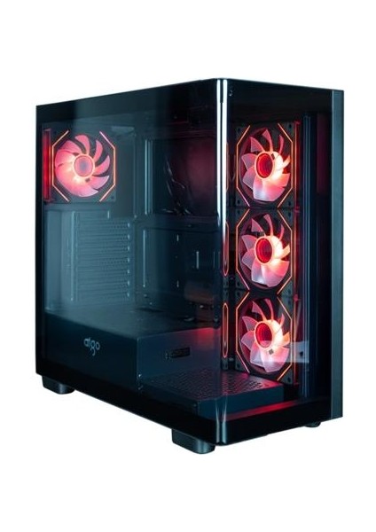 Aıgo DS900G Siyah AT-750W 80+ Non-Modular Bronze Argb Mid Tower Kasa indirimleri