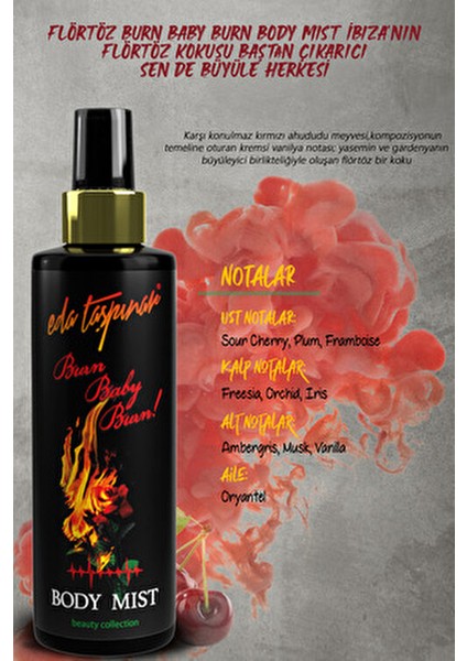 Burn Baby Burn Body Mist Kadınlar İçin 200 ml Ferahlatıcı Koku fırsatları