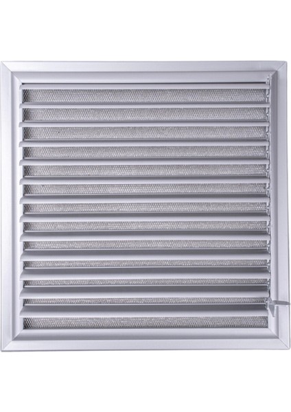 50X50 cm Alüminyum Parlak Krom Eloksal Banyo Menfezi