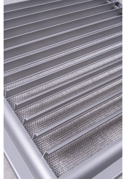 50X50 cm Alüminyum Parlak Krom Eloksal Banyo Menfezi modelleri