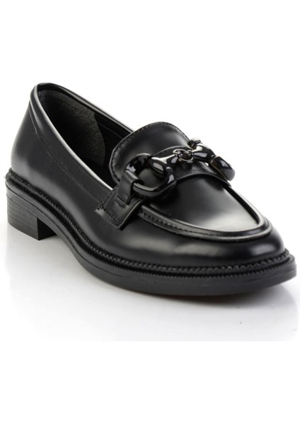 Siyah Kadın Loafer Ayakkabı K01216401309 fiyatları