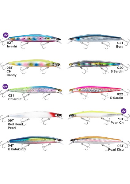 Exsence Silent Assassin 140F 14 cm 23 gr Floating Maket Yem modelleri