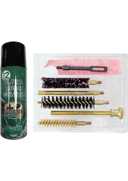 Hunthink 9mm Tabanca Harbi Takımı + Roebuck 505 Ultra Lube Gunoil - Bakım Yağı