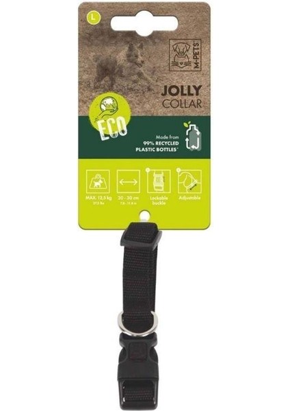 Jolly Köpek Boyun Tasması Siyah L