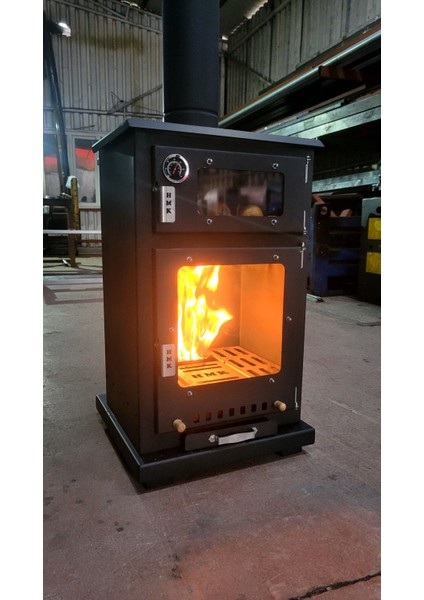 Fırınlı Pelet Soba (Odunlu kullanım)