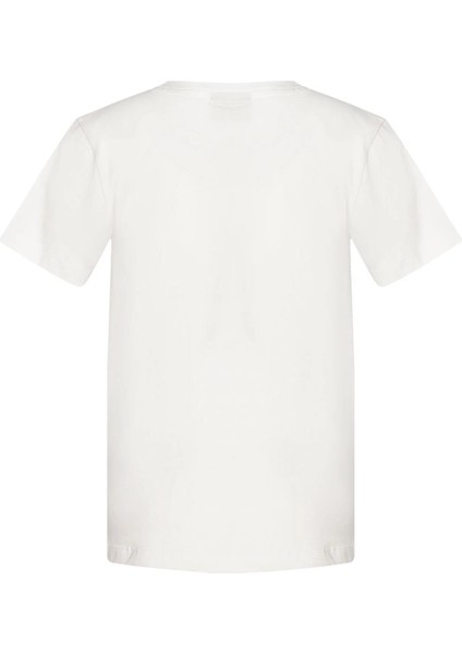 Laures Çocuk Siyah Yuvarlak Yaka Tişört