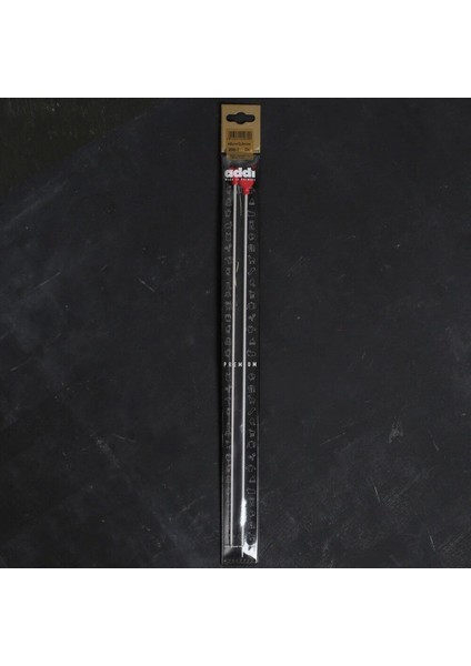 Addı Kalpli 3mm 40CM Klasik Alüminyum Örgü Şişi -