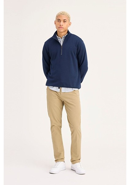 Smart 360 Flex Bej Workday Slim Fit Pantolon