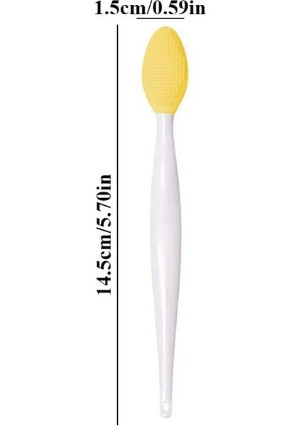 B-01 Çift Taraflı Silikon Yüz Temizleme Fırçası Yumuşak Saç Yüz Masajı Yıkama Fırçası Siyah Nokta Çıkarıcı Taşınabilir Cilt Bakımı Aracı Yeni (Yurt Dışından) fırsatları