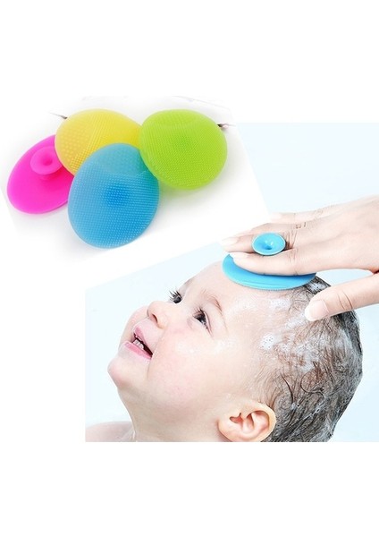Yeşil Silikon Temizleme Pedi Peeling Fırçası Kaldırma Yüz Cilt Fırçalama Vantuz Bebek Yüz Yıkama Fırçaları Masaj Yüz Cilt Bakımı Araçları (Yurt Dışından) modelleri