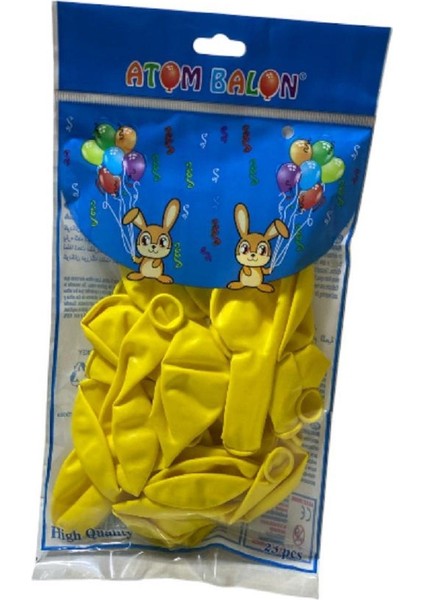 25 Adet Sarı K Balon Seti 2614