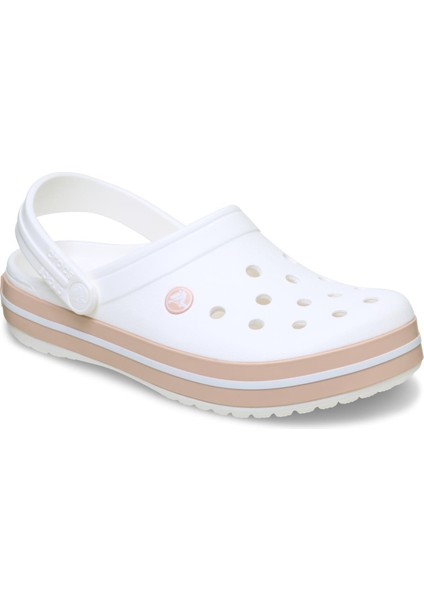 Crocband White/pink Caramel Terlik / Sandalet 11016-1WE