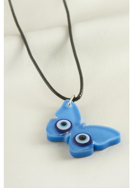 Depomix Kelebek Epoksi Kolye-Mavi fiyatları