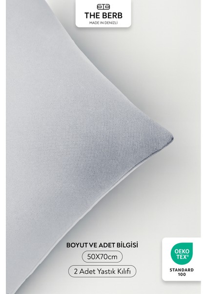 | 2'li Lakost Örgü Yastık Kılıfı Seti | %100 Pamuk | 50 x 70 | Fermuarlı fırsatları