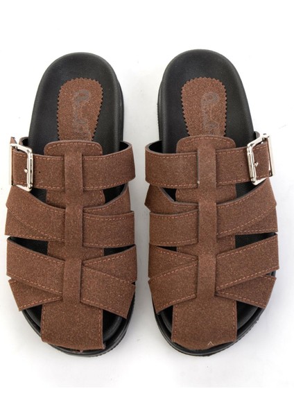 Kahve Kadın Terlik K04503063272 fırsatları