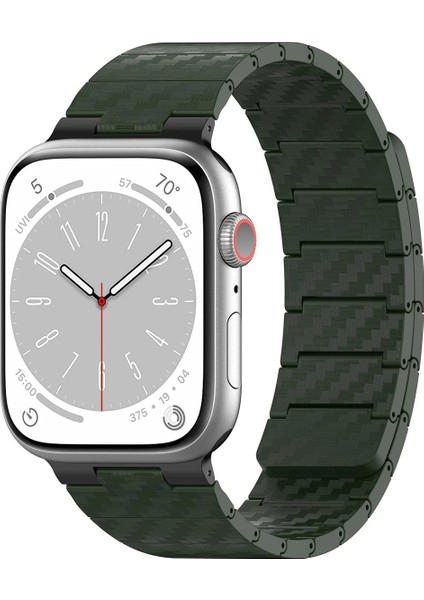 Zengezur Movenchy Watch 45MM Carbon Steel Kordon - Koyu Yeşil