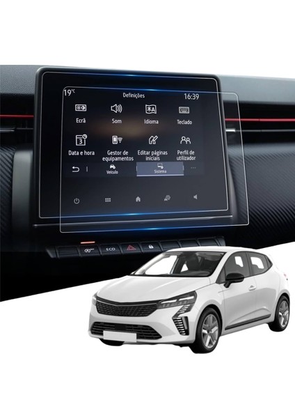 Renault Clio Evolution 2025 Navigasyon ve Multimedya Uyumlu Nano Ekran Koruyucu modelleri