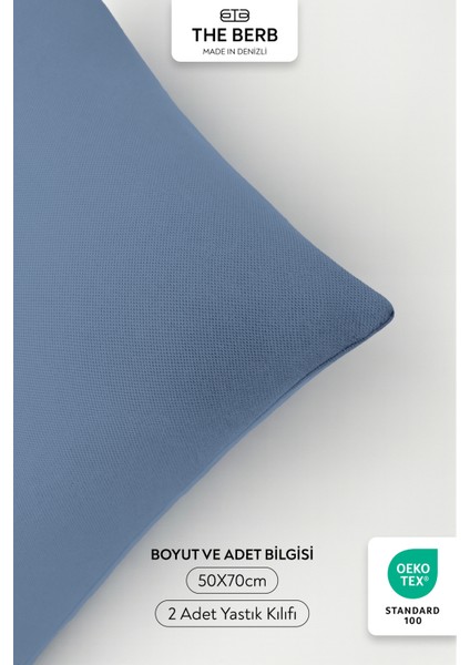 | 2'li Lakost Örgü Yastık Kılıfı Seti | %100 Pamuk | 50 x 70 | Fermuarlı fırsatları