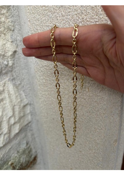 Xuping 14K Orta Kalın Damla Işıltılı Zincir Gold Kolye fiyatları