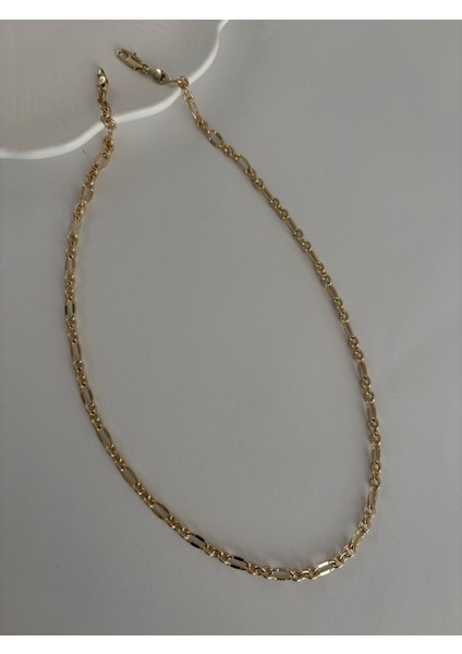 Xuping 14K Orta Kalın Damla Işıltılı Zincir Gold Kolye indirimleri