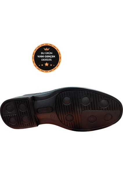 G-426 Erkek Hakiki Deri Ortopedik Hava Kanal Tabanlı Klasik Ayakkabı modelleri