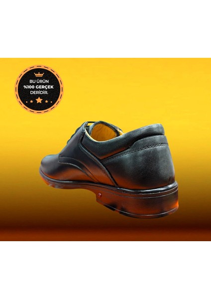G-426 Erkek Hakiki Deri Ortopedik Hava Kanal Tabanlı Klasik Ayakkabı fırsatları