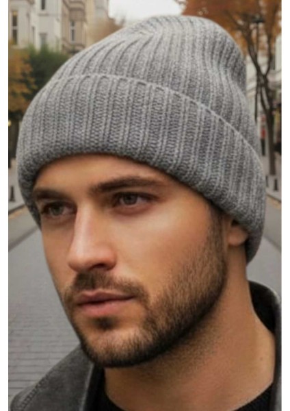 Erkek Yumuşak Dokulu Kalın Fitilli Soft Yünlü Bere fiyatları