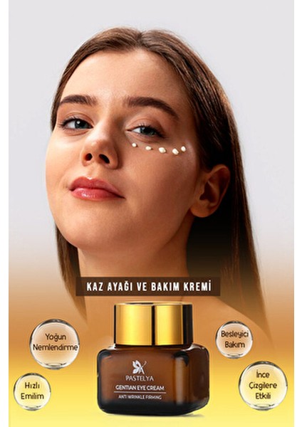 Göz Kremi Kaz Ayağı Giderici Etkiyle 20 g Derinlemesine Nemlendirme