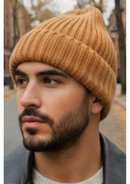 Erkek Yumuşak Dokulu Kalın Fitilli Soft Yünlü Bere indirimleri