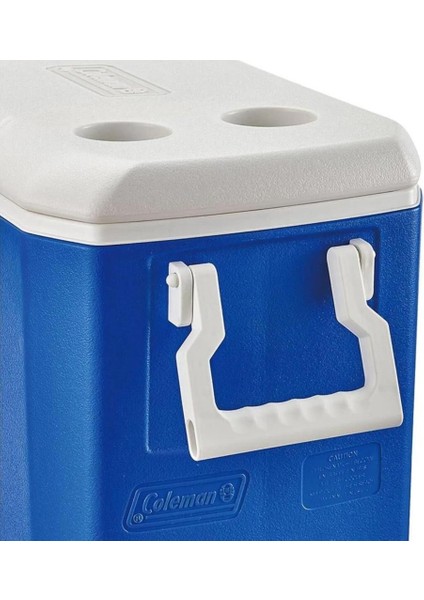 Soğutucu Buzluk - Coleman - Poly Lite 48 Qt - 45.7 Lt - Mavi/beyaz