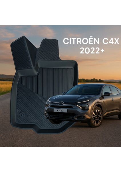 Citroen C4X 2020+ Uyumlu 3D Oto Paspas Premium fırsatları