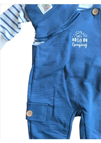 Laura Baby Lacivert Şapkalı Erkek Tulum fırsatları