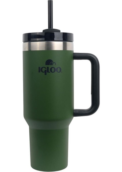 Çelik Mug Termos - Igloo - Stadler - 1.2 Lt - Haki - 205787