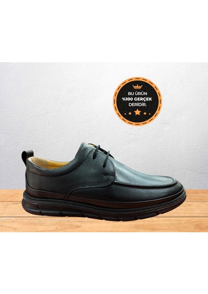G-436 Erkek Ortopedik Hakiki Deri Rahat Klasik Ayakkabı
