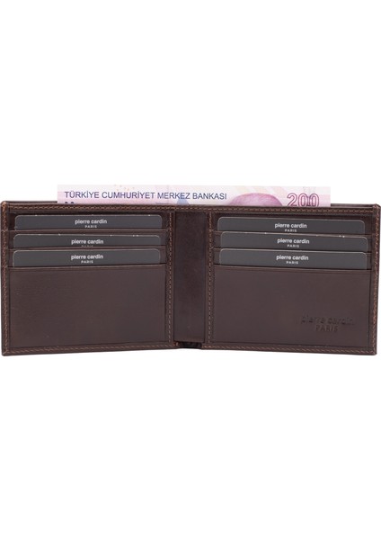 Kahve Deri Erkek Cüzdanı 3664K5R fiyatları