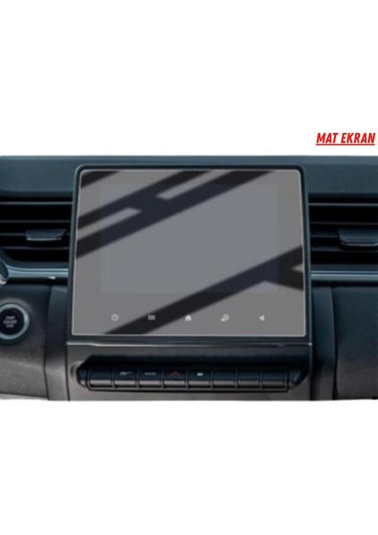 Renault Clio Evolution 2025 Navigasyon ve Multimedya Uyumlu Mat Ekran Koruyucu fiyatları