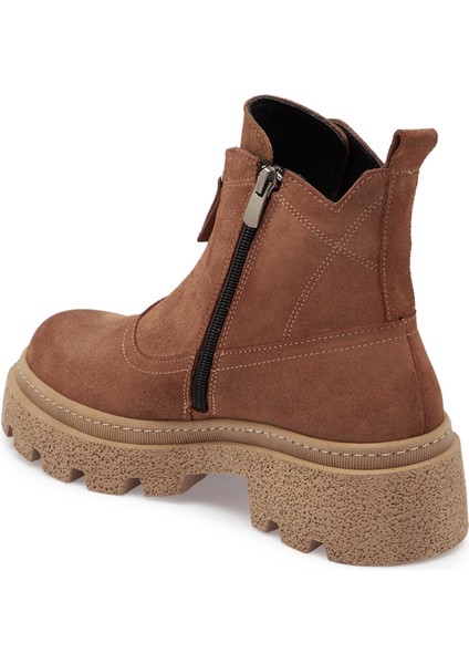 Taba Hakiki Süet Deri Kadın Casual Bot - K24K1BT67556-K59 fiyatları