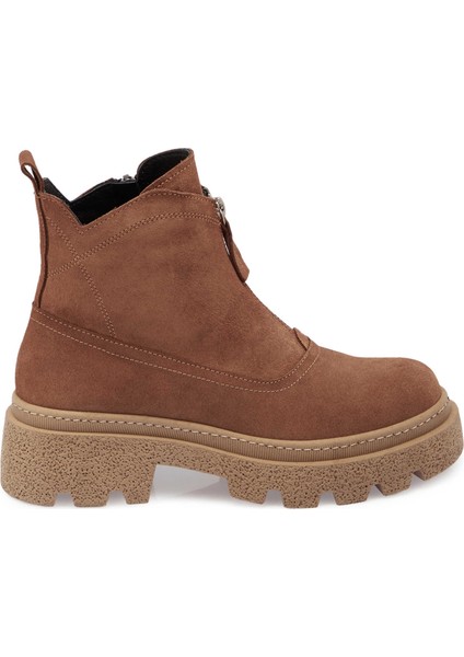Taba Hakiki Süet Deri Kadın Casual Bot - K24K1BT67556-K59 modelleri