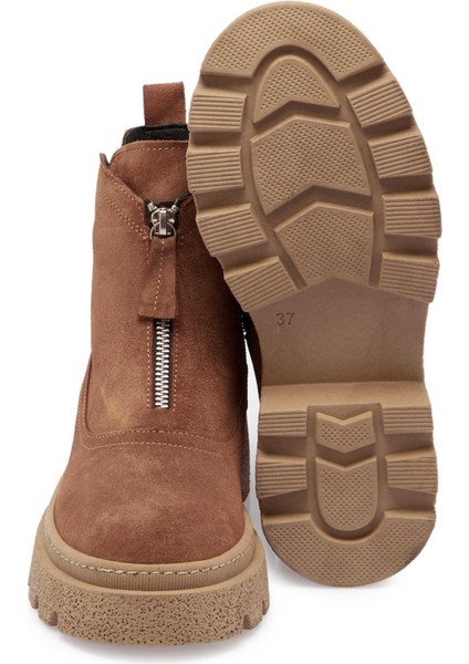 Taba Hakiki Süet Deri Kadın Casual Bot - K24K1BT67556-K59 fırsatları