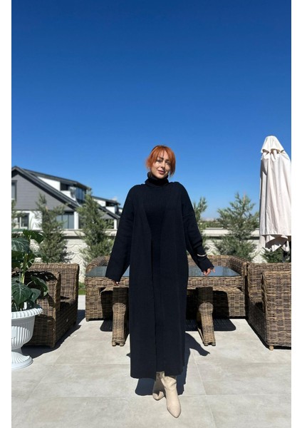 Siyah Elbise Hırka Takım fiyatları