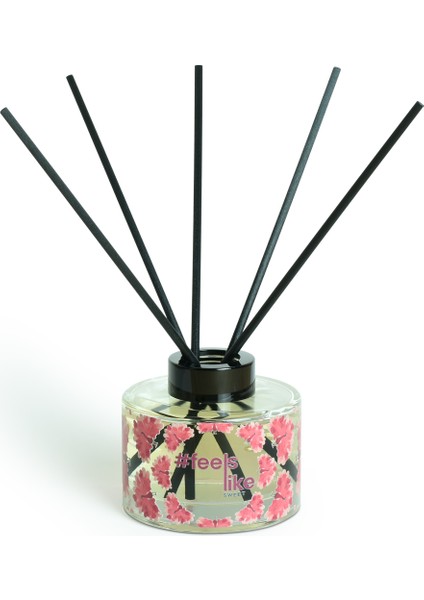 #feelslike Sweet | Pudralı, Gül ve Çiçeksi Oda Kokusu - Gül ve Vanilya Notalı, Doğal ve Vegan 150 ml fiyatları