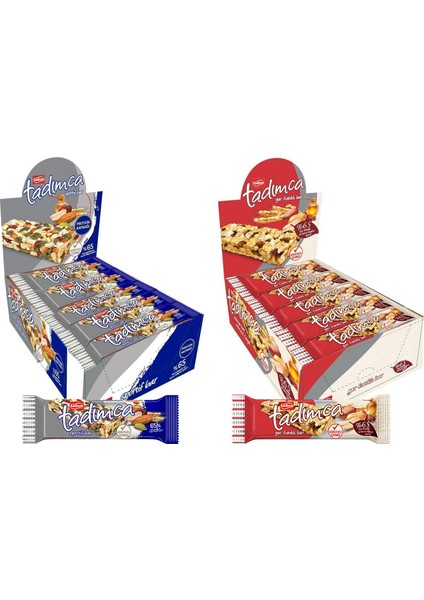Sportif Bar 30 gr 20 Li + Yer Fıstıklı Bar 30 gr 20 Li Karma Paket