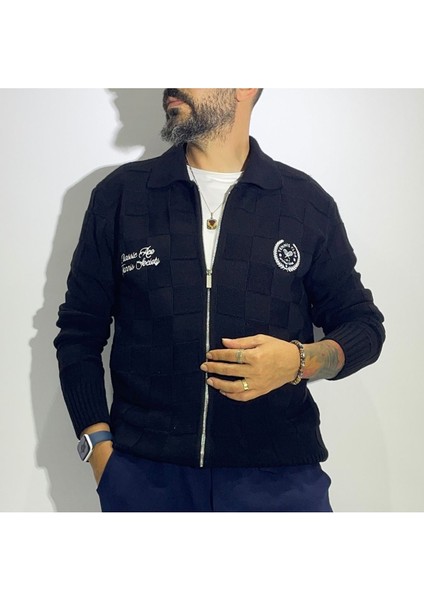 Erkek Fermuarlı Hırka