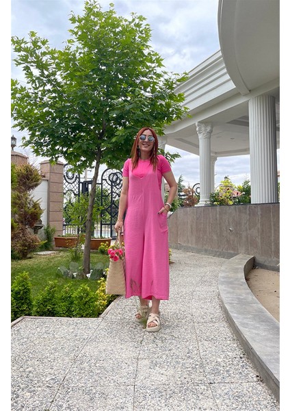 Cepli Salopet Tulum Pembe fiyatları