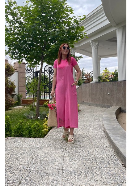 Cepli Salopet Tulum Pembe fırsatları