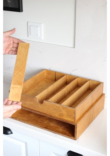 Kapsül Kahve Standı Organizer Raf Meşe fırsatları