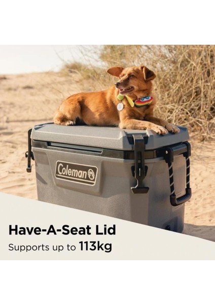 Soğutucu Buzluk - Coleman - Convoy 55 Qt - 52 Lt - Dark Storm modelleri