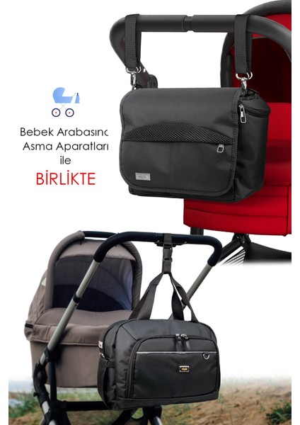 x Pro Stroller Bebek Arabası Çantası+Urban Anne Bebek Bakım Omuz Çantası Termos Çanta Hediye modelleri