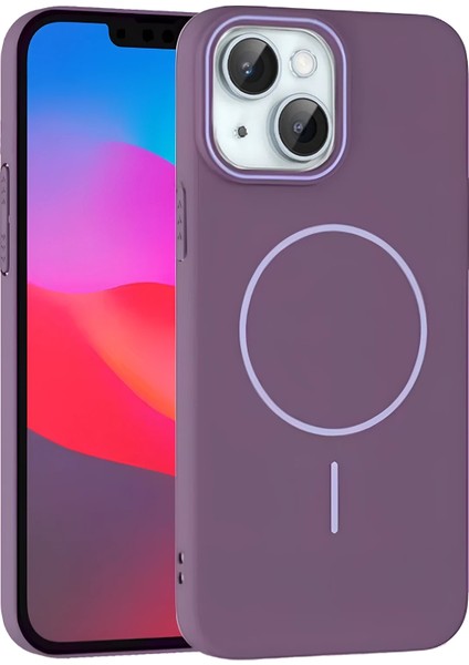 Zengezur Joko Iphone 15 Plus Broş Magsafe Kapak - Mor