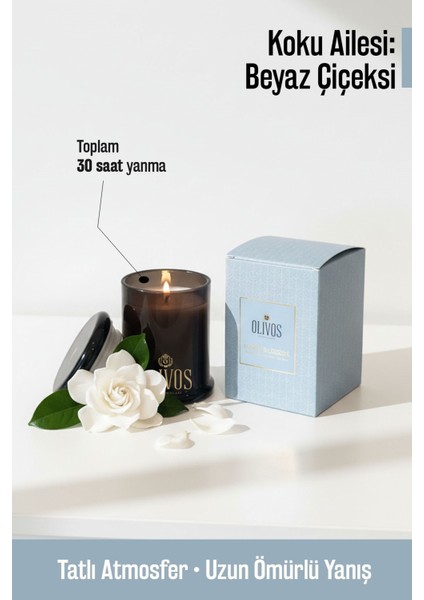 Lunar Blossom Gardenya Kokulu Mum 200 G fırsatları